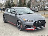 Heated Front Seats, Backup Camera, Leather. Recent Arrival! 2022 Hyundai Veloster N Base T5r 3D Hatc... (image 7)