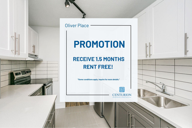 Oliver Square - Grandin Station - Edmonton | 1.5 Months Free! in Long Term Rentals in Edmonton