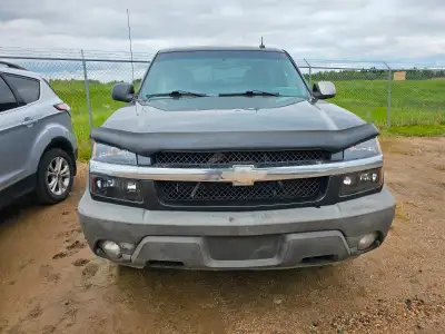 Fresh Sask Safety. The 2003 Chevrolet Avalanche is a full-size pickup truck known for its innovative...