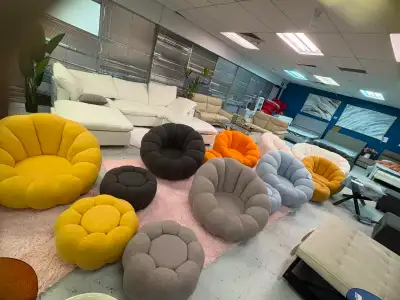 Brand New Pumpkin Swivel Couch or Loveseat $399 to $599, View more