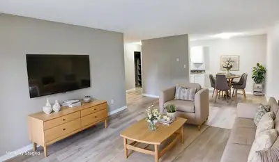 Greenwood Gardens. Rental Suite Amenities: Suites are fully renovated with laminate floors, tile kit...