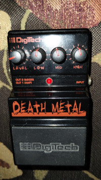 Brand New- DigiTech Death Metal pedal - $65.00