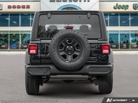 This Jeep Wrangler has a dependable Intercooled Turbo Premium Unleaded I-4 2.0 L/122 engine powering... (image 4)