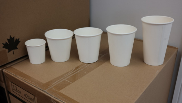 Single wall paper cups 16oz in Other Business & Industrial in Markham / York Region - Image 2