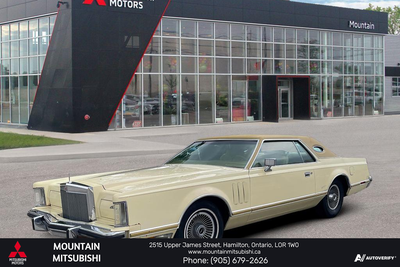 Low Mileage! Compare at $13998 - Our Price is just $12498! Welcome. This 1977 Lincoln Continental is...