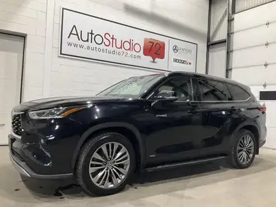 // UN SEUL PROPRIÉTAIRE //Le Toyota Highlander Hybrid 2020 offert chez AutoStudio 72 à Mirabel est u...