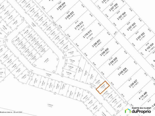 205 000$ - Terrain résidentiel à vendre à St-Hyacinthe dans Terrains à vendre  à Saint-Hyacinthe - Image 2
