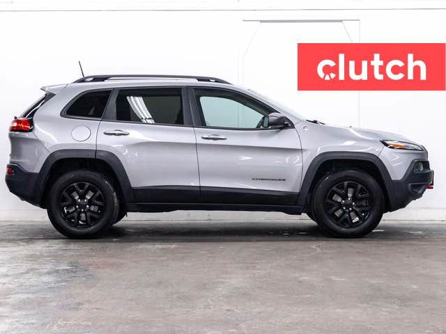 2017 Jeep Cherokee TrailHawk 4WD w/ Apple CarPlay & Android Auto in Cars & Trucks in Ottawa - Image 4