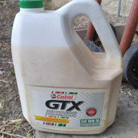 CASTROL GTX OIL or  QUAKER STATE OIL