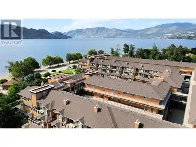 Best priced condo for a semi waterfront complex in Peachland! Welcome to this spacious 2 bedroom con...