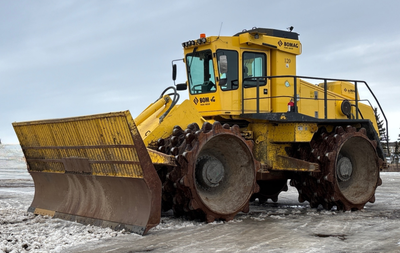 2019 Bomag BC1172RB-4 Landfill Compactor 10,780 Hours 204 inch Straight Blade Enclosed Cab Air Ride...
