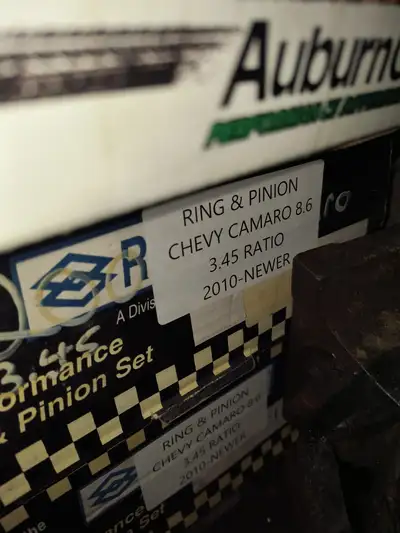 2010 and you were Chevy Camaro 8.6 ring and pinion gear set 3.45 can ship across the globe I have ma...