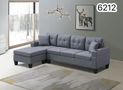 We delivery same day,message for more details.contact or call 416 301 0534.We have other sectionals,...