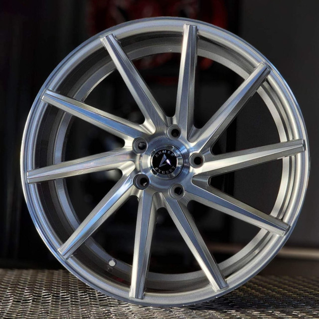17" ARMED 38 cal! DIRECTIONAL CONCAVE! SLIVER MACHINED! $750 in Tires & Rims in Saskatoon - Image 3