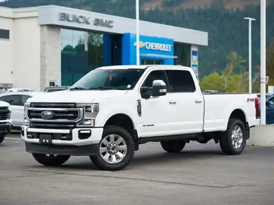 The Pinnacle of Heavy-Duty Luxury | Pre-Owned 2022 Ford F-350 Platinum Crew Cab 4x4 with 6.7L Power...