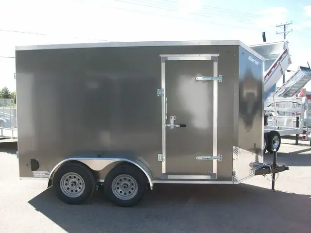 2025 Weberlane CARGO 6' X 12' V-NOSE 2 ESSIEUX 7'HT CONTRACTEUR  in Cargo & Utility Trailers in Laval / North Shore - Image 5