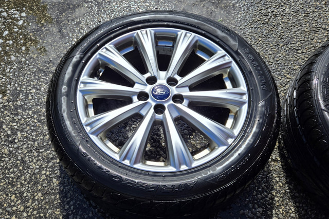 Ford Escape OEM Wheels and Sailun Atrezzo M+S 235/50ZR18 Tires in Tires & Rims in City of Toronto - Image 3