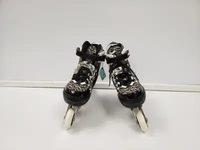 good condition Kuxuan Roller Blades 3-6 years old fit Does not come with accessories Discounted from...