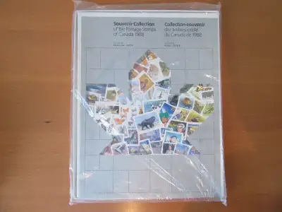 Collection souvenir timbres Canada 1988, View more