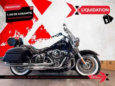 SOFTAIL HERITAGE DELUXE HARLEY DAVIDSON SOFTAIL HERITAGE DELUXE 2019 EN PARFAITE CONDITION GARANTIE...