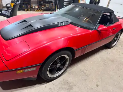 1989 corvette convertible lots of up grades fun car