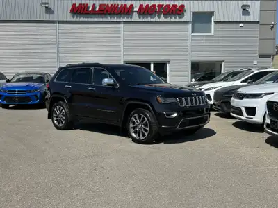 2018 JEEP GRAND CHEROKEE LIMITED, 3.6L V6 AUTOMATIC, SINGREA METALLIC DARK PURPLE EXTERIOR WITH FULL...