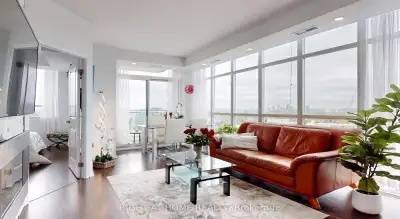 Price: $909,888 / $3,452/mo Welcome to this stunning 2-bedroom plus Den, 2-bath corner Suite in the...