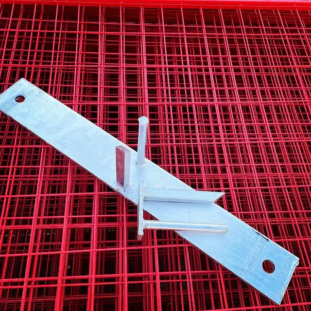 Top Connector for Temporary Fence Panels for Sale628643647324181216