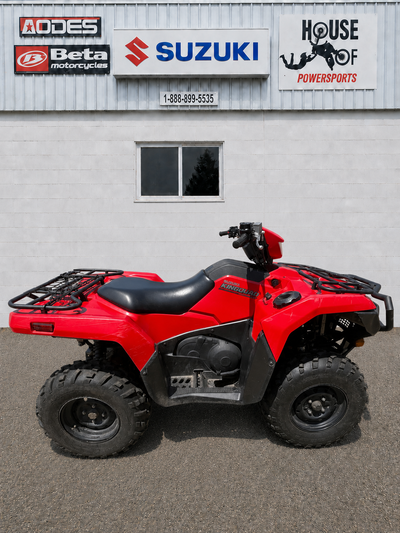 FINANCE APPLY HERE: https://houseofpowersports.ca/finance/vehicle 2022 SUZUKI KINGQUAD 500AXI Reliab...