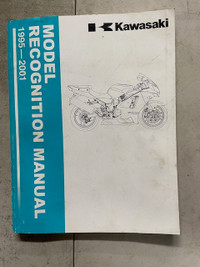 Sm317 Kawasaki '95- 01' Model Recogniton Manual Motorcycles