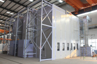 Spray booth , used and new