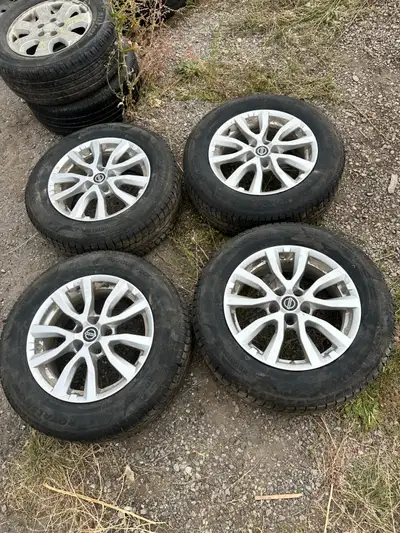 225/65R15 Set of 4 rims and tires that come off from a 2008 GMC CANYON . *Tire Size: 225/65R17 *Seas...
