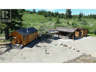Creekfront farm land in the high country of the Bridesville area just 30 minutes east of Osoyoos. Ul...