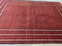 9.10 x 6.6 ft Handmade Afghan rug I Carpet