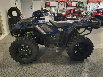 2026 Polaris Sportsman 850 Trail – Springfield Blue | Bridgewater, NS At Steele Recreation in Bridge...