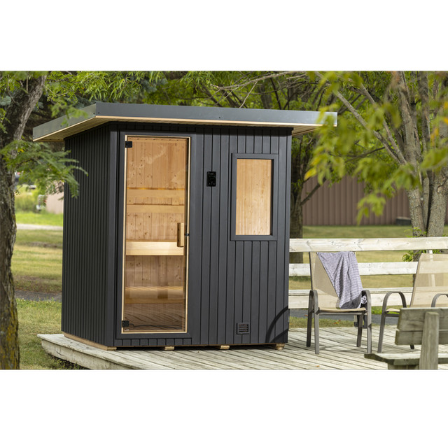 5x6 Traditional Outdoor Finnish Sauna - Premium Quality in Health & Special Needs in Kitchener / Waterloo - Image 4