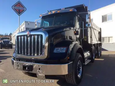 Stock #: 4253-26 Tridem Axle Gravel Truck, International Motors S13 engine (515) HP, T14 transmissio...