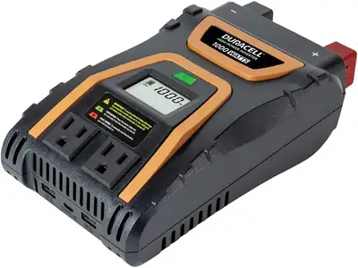 New - DURACELL 1000 Watt Power Inverter 12volt to 110 volt, View more