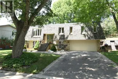 Welcome to 30 Terrace Drive. One of the most sought after streets in Dundas. Unique floor plan,eleva...