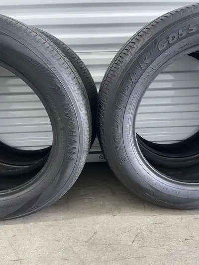 Set4: 225/60R18 100H Yokohama Geolandar GO55. FIRM $140: Four Used All Season Tires. FIRM Tires Trea...