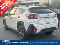Le Subaru Crosstrek Convenience Eyesight CVT AWD 2024 usagé offert par Subaru Montréal se présente e... (image 1)
