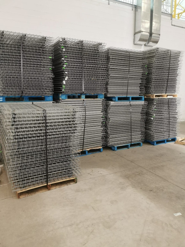 USED 42" X 46" WIRE MESH DECK - PALLET RACKING in Industrial Shelving & Racking in Mississauga / Peel Region