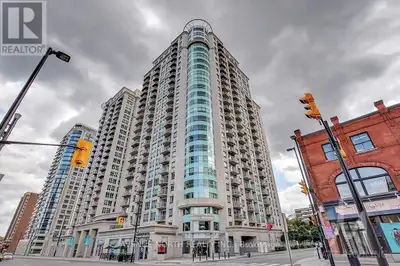 Welcome to this beautifully appointed 1-bed, 1-bath condo at 411-200 Rideau St. Perfectly situated i...