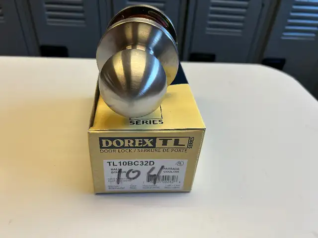 Poignée de porte en acier inox, satiné in Hardware, Nails & Screws in Drummondville - Image 4