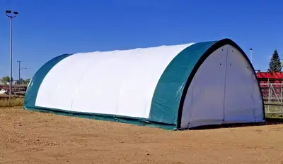 20′ WIDE SINGLE TRUSS STORAGE BUILDINGS, View more