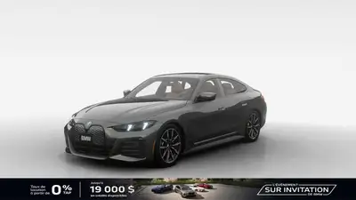 Découvrez la *2025 BMW i4 eDrive40*, la première Gran Coupé entièrement électrique, qui allie dynami...