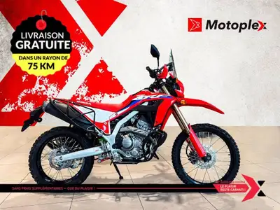Motoplex St-Eustache CRF300L Honda CRF300L 2023 Le modele le moins cher du marche dans sa categorie...