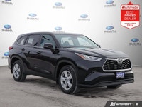 New Price! Black 2023 Toyota Highlander LE Apple CarPlay | Heated Seats | AWD AWD 8-Speed Automatic... (image 7)