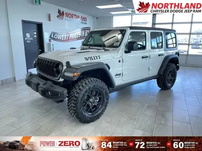 The 2026 Jeep Wrangler Willys is a rugged and trail-ready SUV built for serious off-road performance...