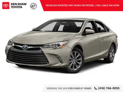 Nice Low KM 2017 Toyota Camry Hybrid XLE! We are the longest-standing Toyota Dealership in Toronto a...